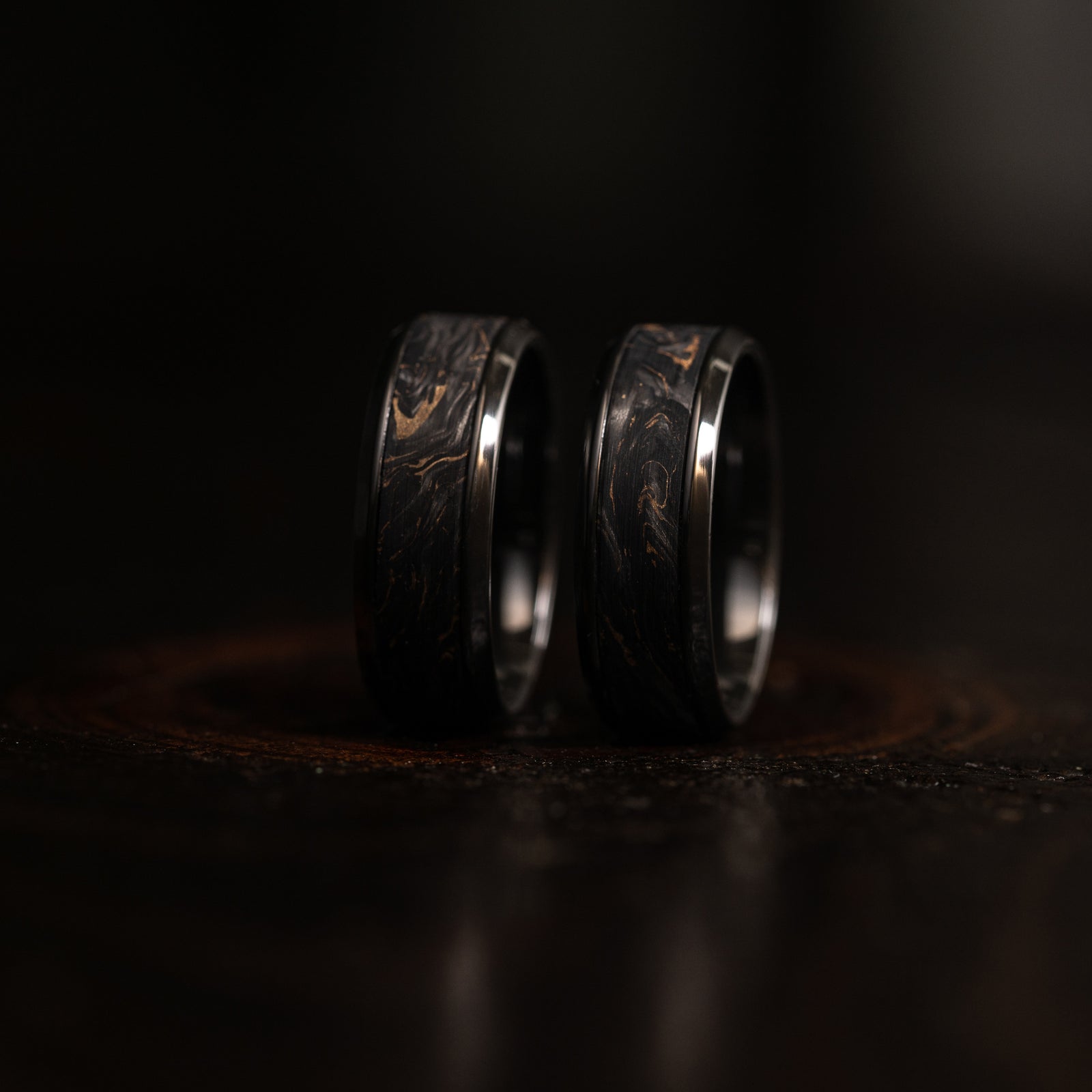 "Obsidian Fusion" Forged Carbon Fiber x Black Zirconium