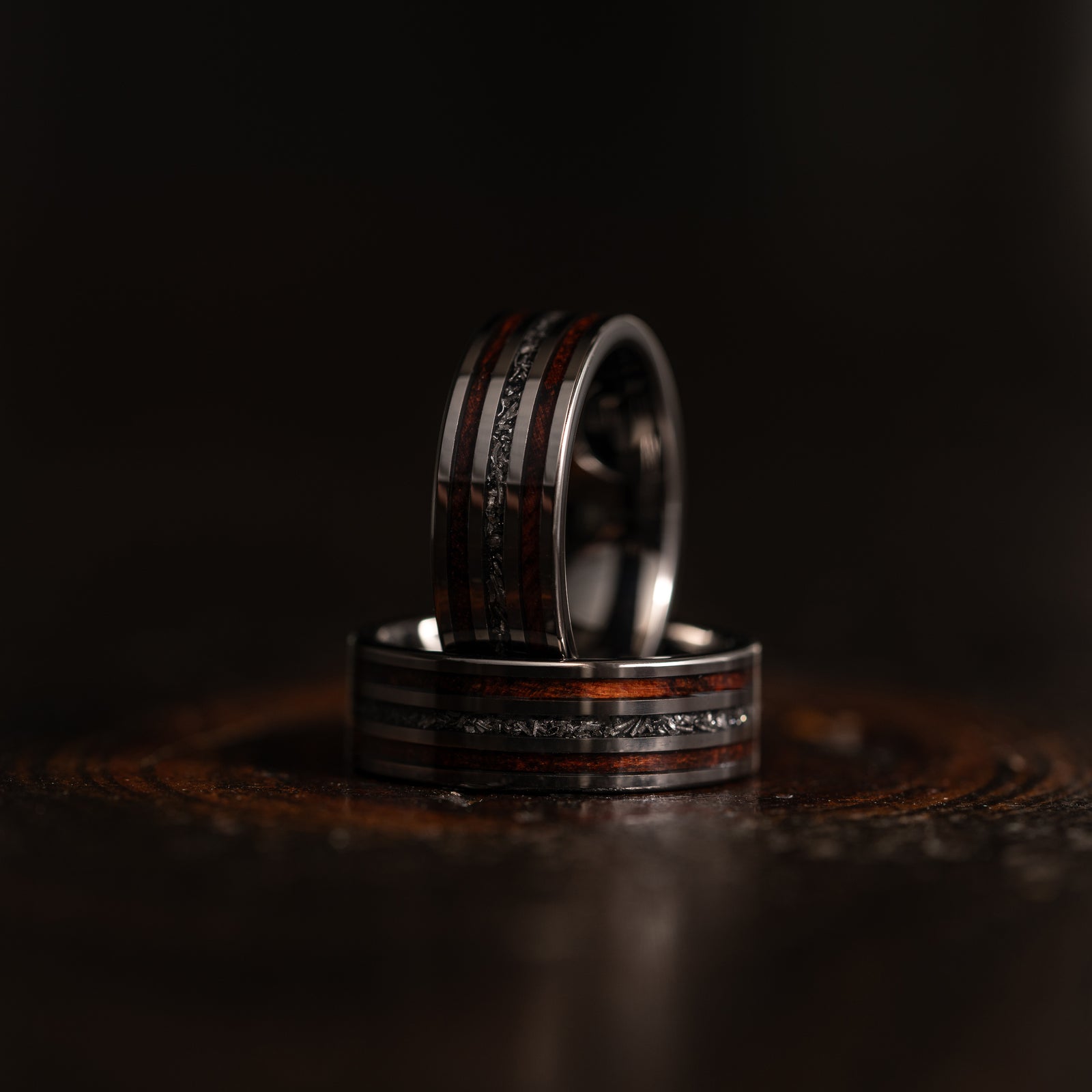 Stellar Timber- Snakewood x Meteorite - 8mm