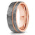 "Zeus" Hammered Guitar String Ring- Silver with Guitar String-Rings By Lux