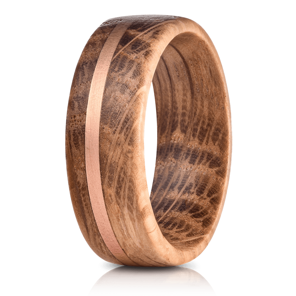 "Circe" Whiskey Barrel X Copper Ring-Rings By Lux