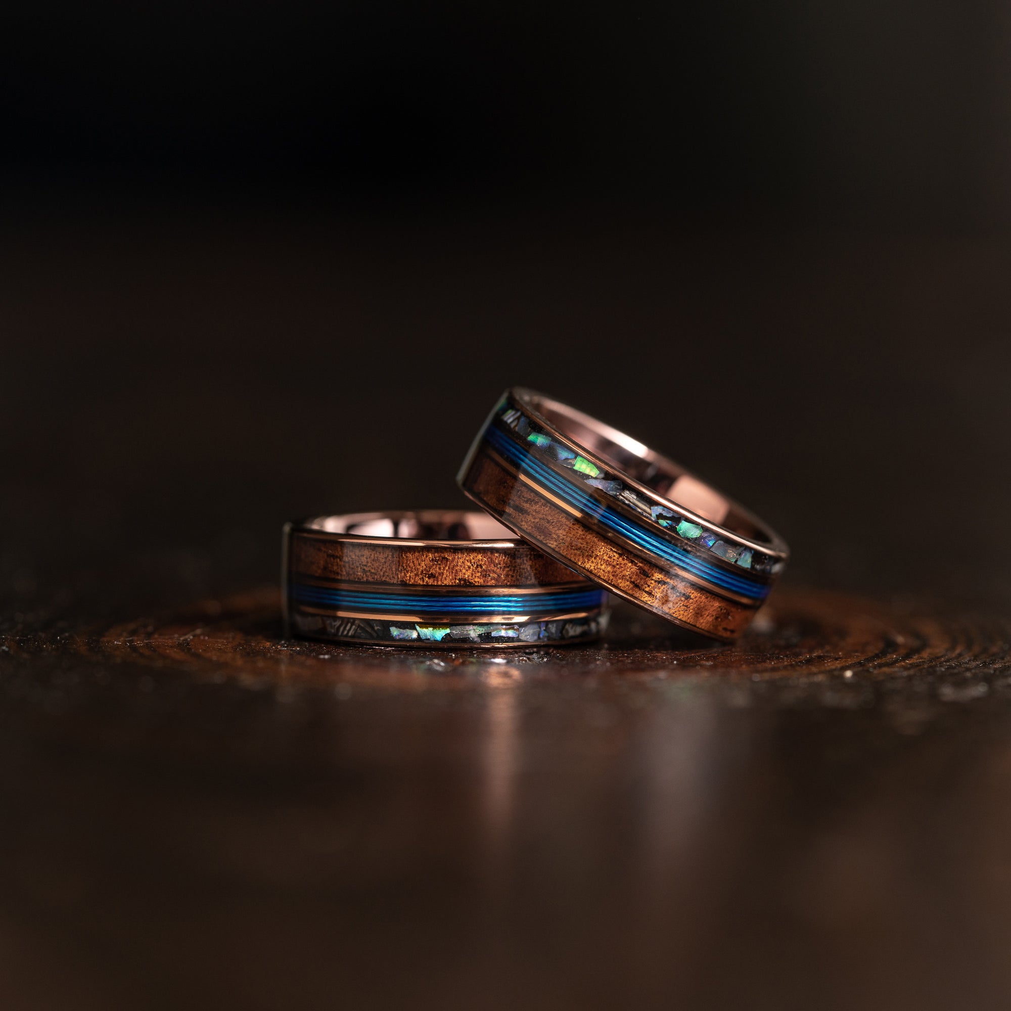 Discover the Ultimate Wedding Rings for Fishermen: Rings with Unique Inlays from Rings by Lux