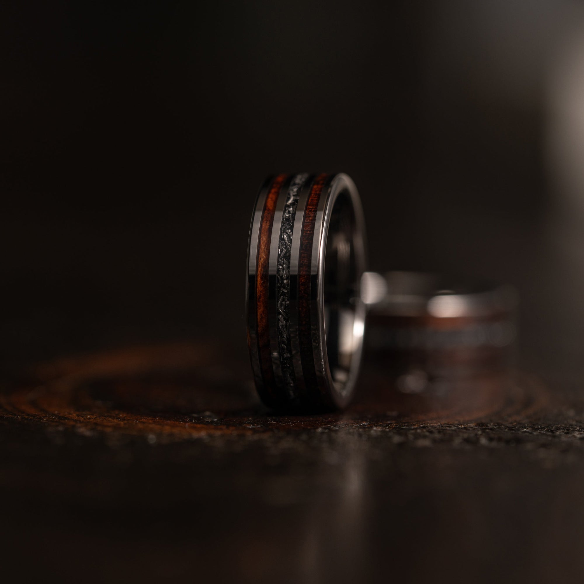 Gunmetal Rings