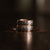 "Apollo" Silver/Rose Gold Tungsten Carbide Ring- Domed- 6mm/8mm