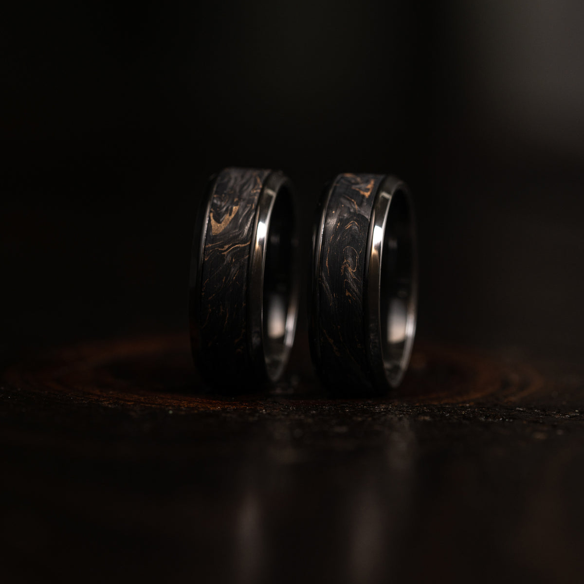 "Obsidian Fusion"  Forged Carbon Fiber x Black Zirconium