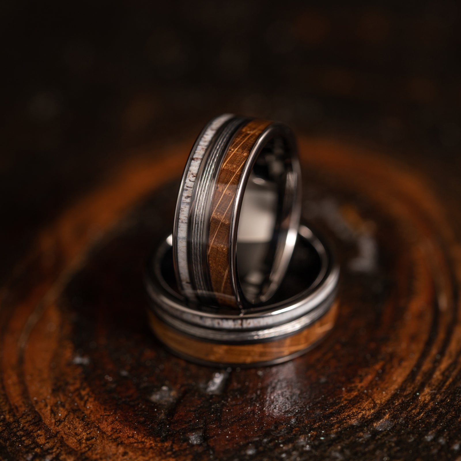 Handcrafted Fishing Line Rings by Lux - Nature Meets Elegance - RBL