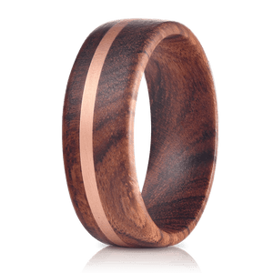 "Circe" Ironwood X Copper Ring-Rings By Lux