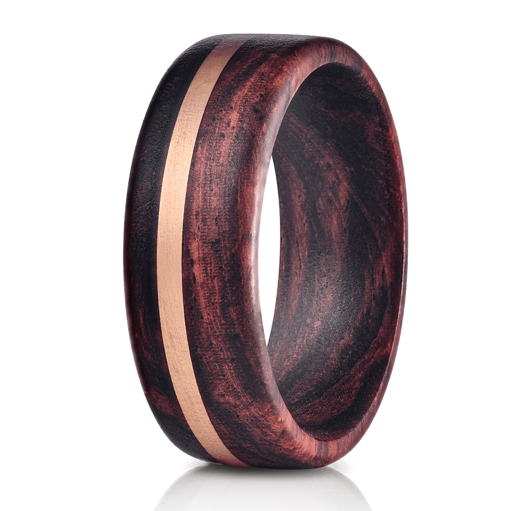 "Circe" Snakewood X Copper Ring-Rings By Lux