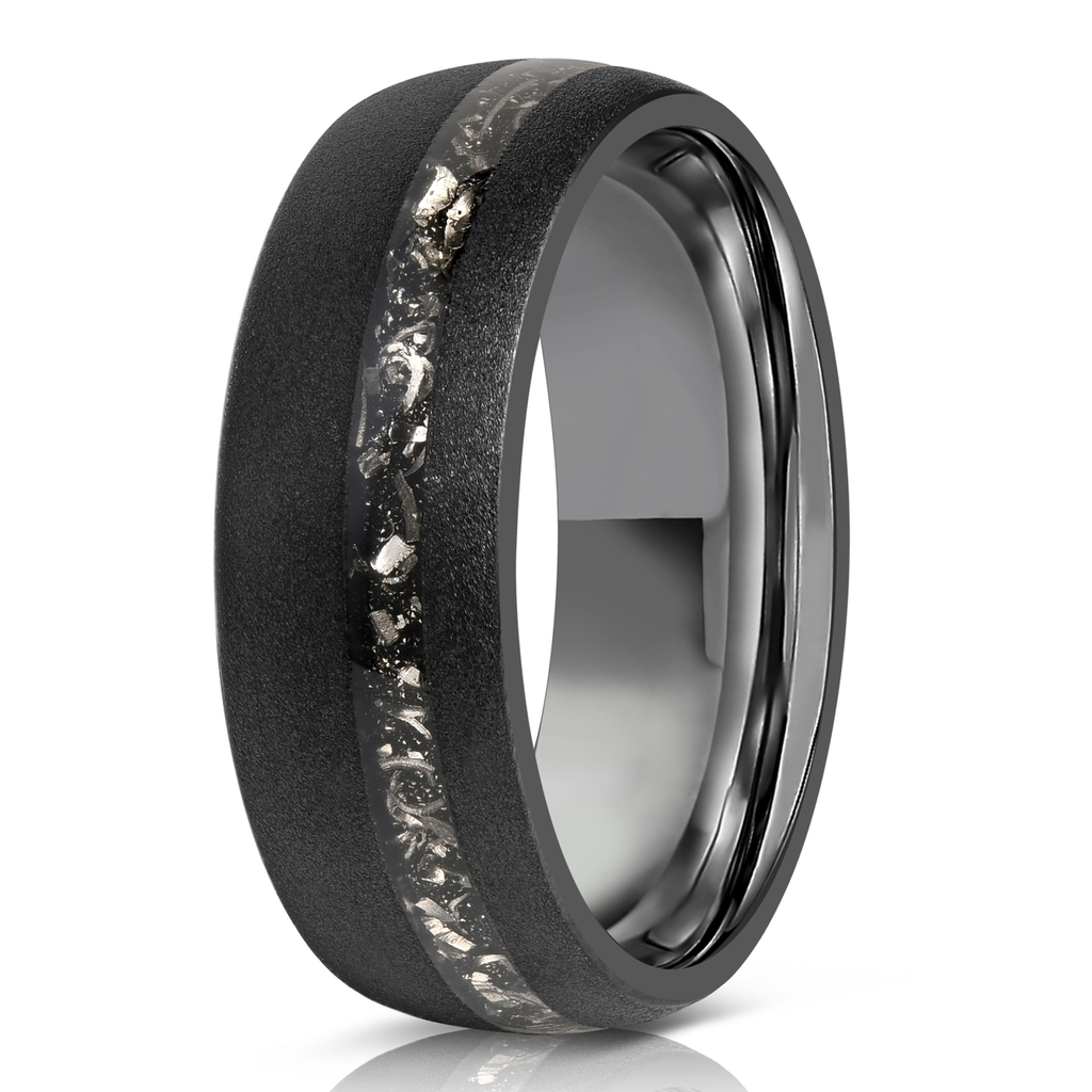 Space rock wedding ring deals