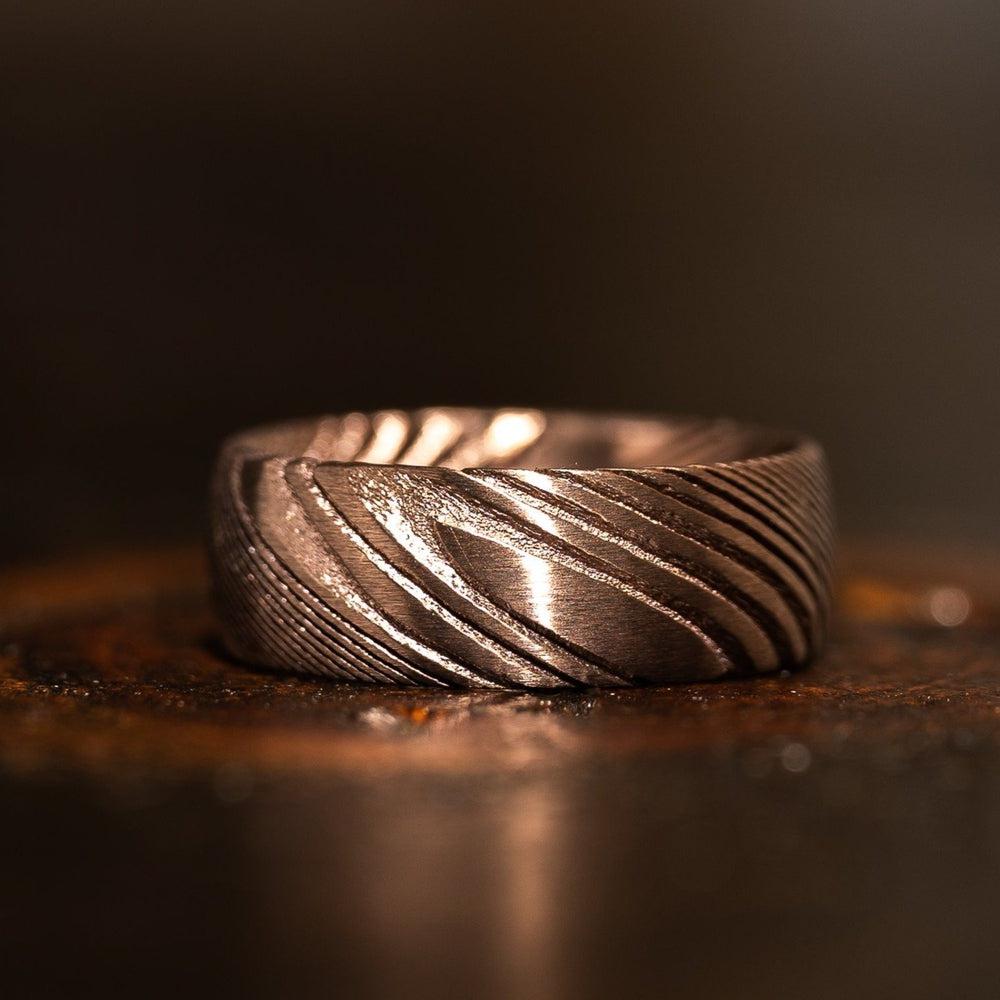 &quot;Poseidon&quot; Coffee Plated Ring-Rings By Lux