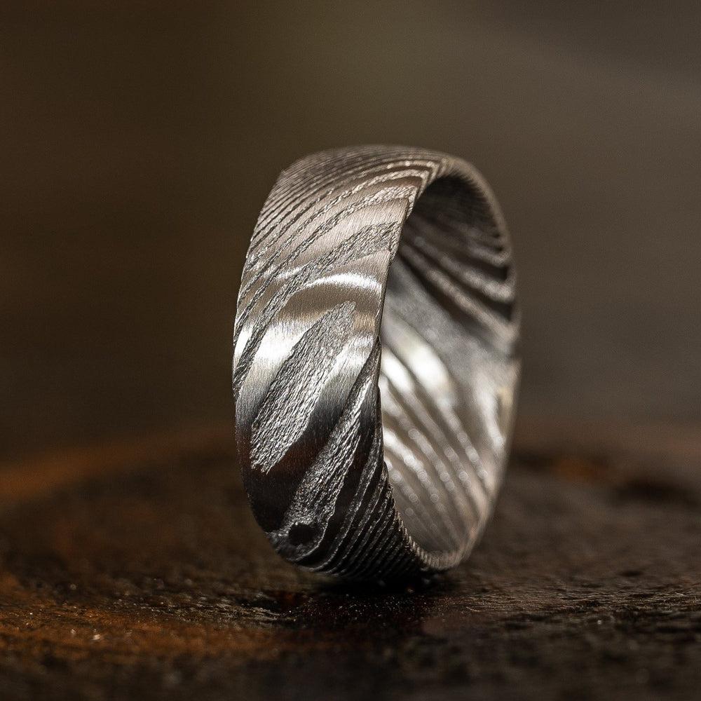 "Poseidon" Natural Vein Ring-Rings By Lux