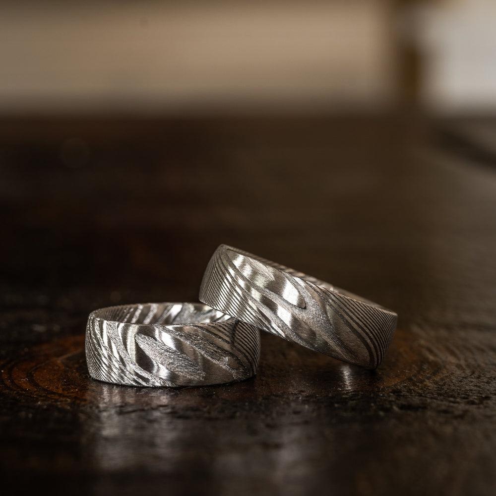 "Poseidon" Natural Vein Ring-Rings By Lux