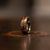 "Dionysus" Hawaiian Koa Wood x Guitar String Ring- Gunmetal Tungsten-Rings By Lux