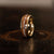 "Dionysus" Whisky Barrel Wood x Antler Ring- Yellow Gold Tungsten-Rings By Lux